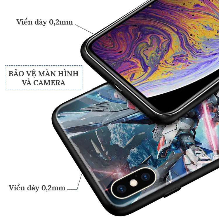 Ốp Đt Iphone Hình GunDam BOYCASE Cho Iphone 12/11/ProMax/X/XsMax/Xr/6/8/7Plus