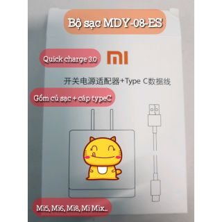 Sạc nhanh Xiaomi Mi 6 Quick Charge 3.0 mã MDY 08 ES