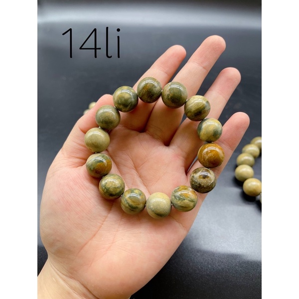 Vòng Tay Gỗ Hoá Thạch Phong Thuỷ