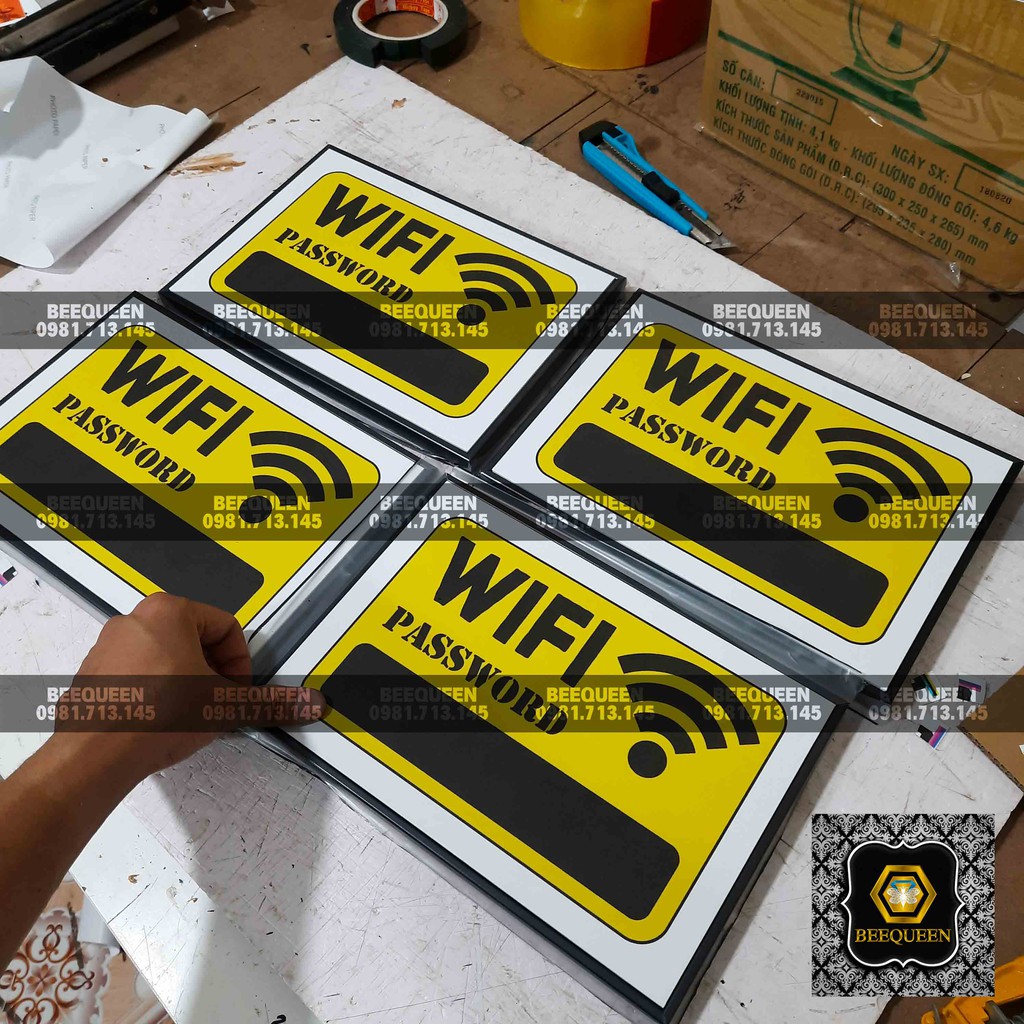 20 Mẫu Biển Pass Wifi - Bảng Treo Ghi Password Wifi Cho Các Cửa Hàng - Biển Pass Wifi Đẹp - Trang Trí Quán Cafe