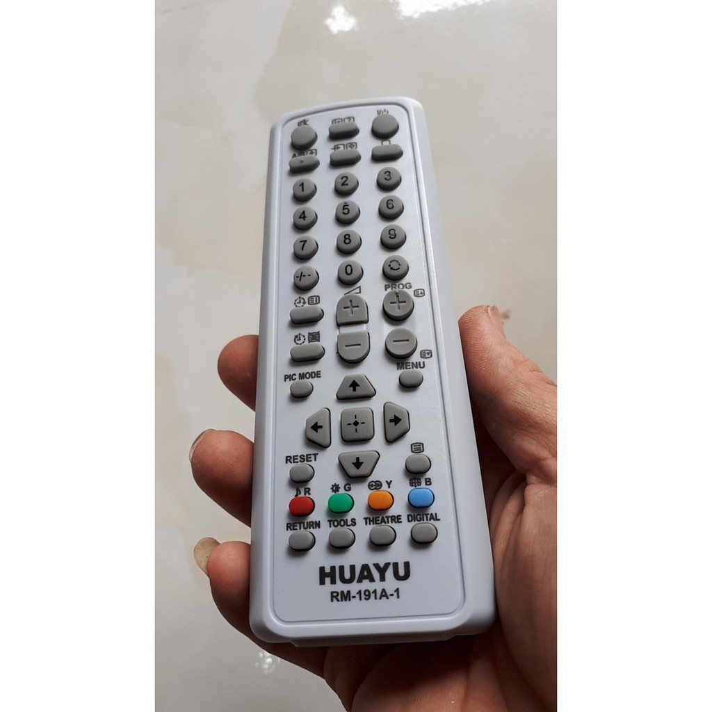 Điều Khiển TiVi HUAYU Sony CRT dầy cổ,Remote Điều Khiển TiVi HUAYU dành cho tivi sony