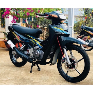 Tem Rời Suzuki Satria 2000 Đen - Tem Chuẩn Hình