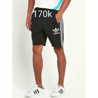 QUẦN SORT THUN NỈ ADIDAS 3 SỌC