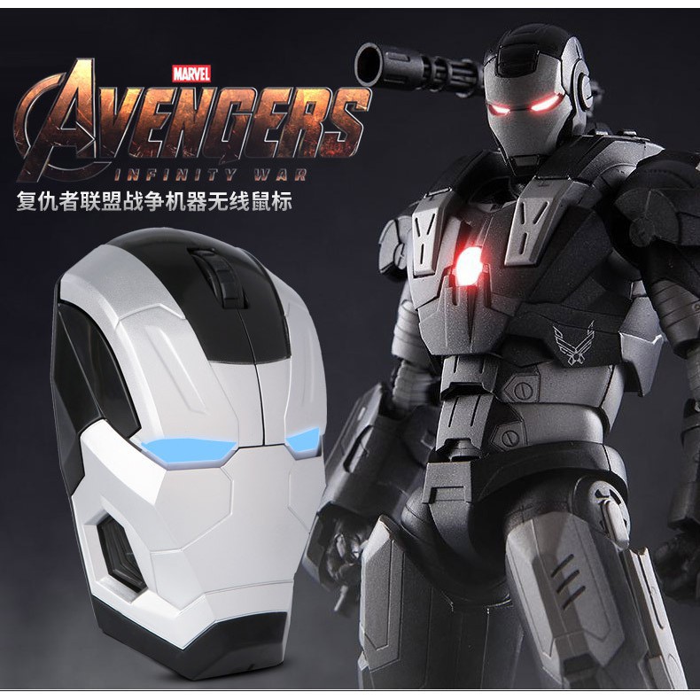 Iron Man Mouse Wireless Mouse Gaming Mouse Gamer Computer Mice