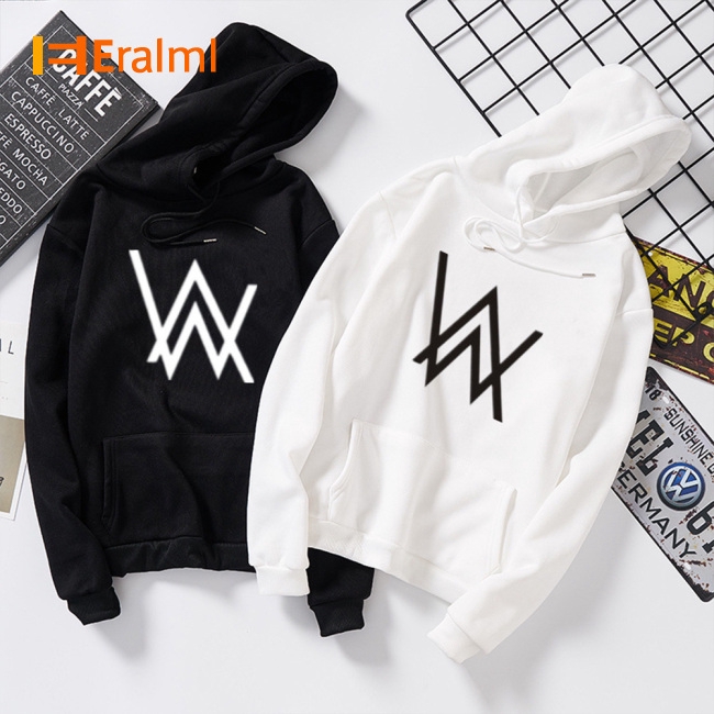 Áo Hoodie in chữ Alan Walker cá tính độc đáo