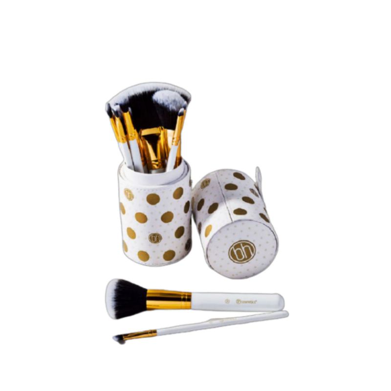 Bộ cọ trang điểm BH Cosmetics dot collection, white a dot  11 cây, trang điểm cá nhân