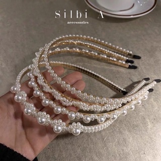 Bờm cài tóc ngọc nhân tạo phong cách Hàn Quốc xinh xắn, Cài tóc hottrend