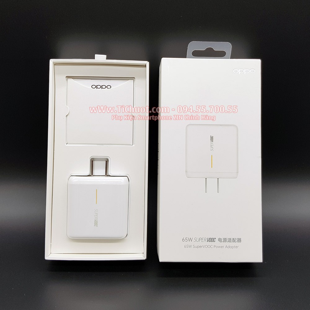 [Chính HãngẢnh Thật] Sạc Nhanh 65W SuperVOOC 2.0 OPPO Find X2/ X3 PRO... ZIN