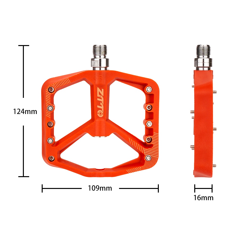 Bàn đạp ZTTO MG5 siêu nhẹ chống trượt 9/16" cho xe đạp MTB