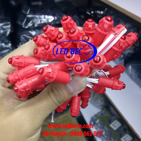 LED ĐÚC F5 ĐẾ 8 NC