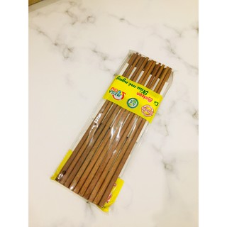 Đũa Tre ⚡ XẢ KHO ⚡ - Combo 10 đôi đũa