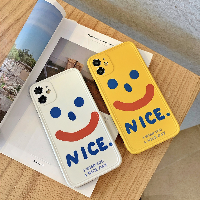 Hoạt Hình Ốp Điện Thoại In Hình Mặt Cười Cho Iphone 11 Pro / Max X / Xs / Xr / Se / 12 Pro Max | BigBuy360 - bigbuy360.vn