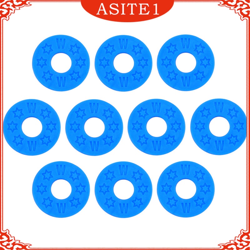Set 10 vòng đệm cao su khóa dây đeo đàn guitar