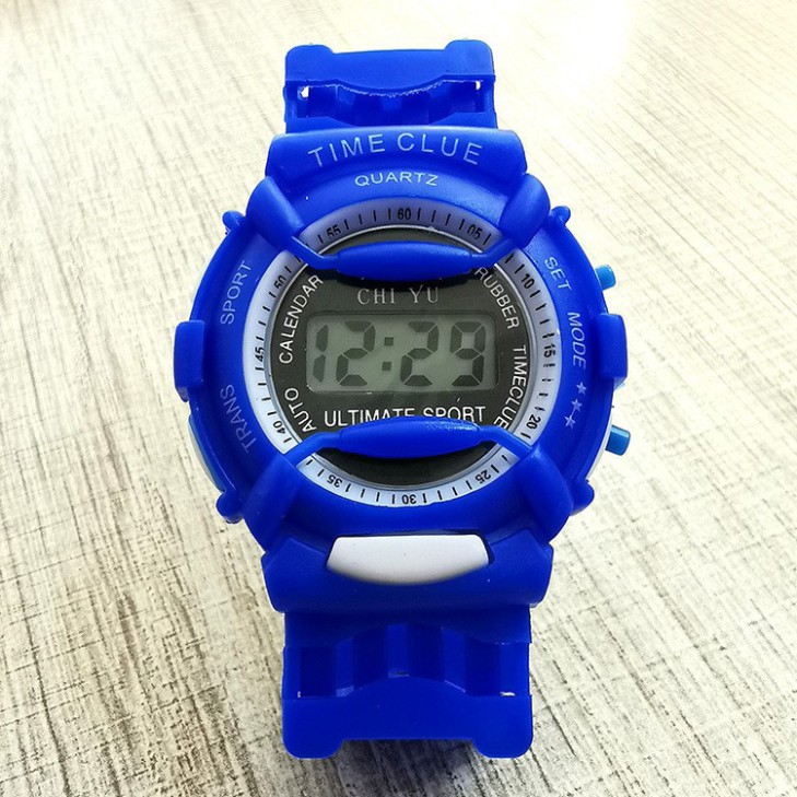 M98 FGU Đồng hồ điện tử trẻ em nam nữ TIME CLUE dây cao su cực đẹp 64 M98