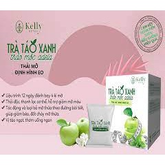 TRÀ TÁO XANH GIẢM CÂN CHÍNH HÃNG KELLY DETOX