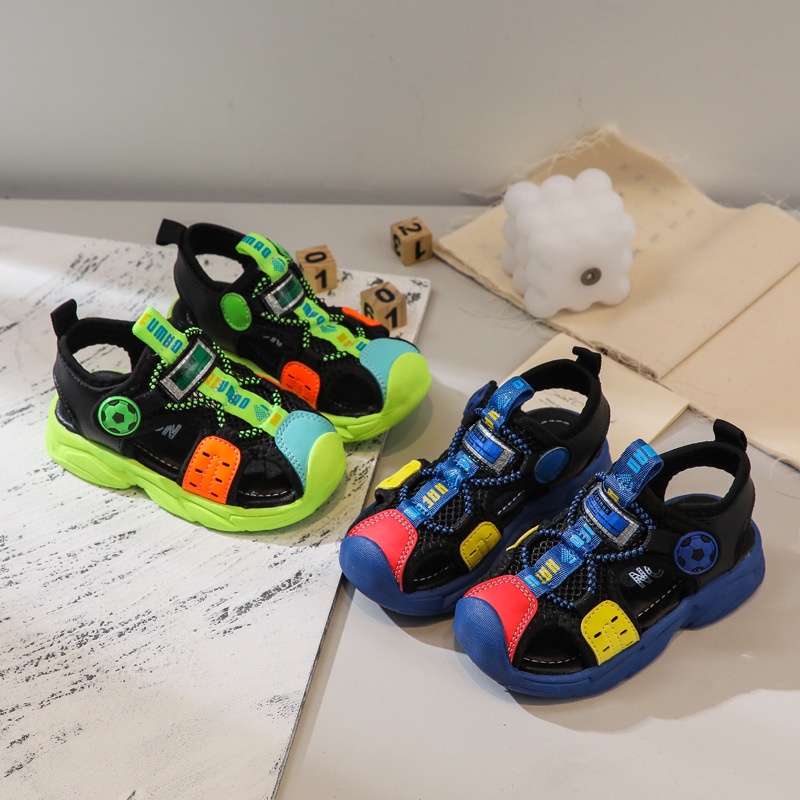 Sandal Bé Trai Mũi Cao Chống Trơn Chống Vấp Cho Bé đủ size 2022