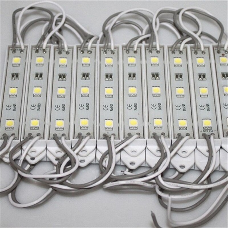 Set 20 Đèn LED Chống Thấm Nước Tiện Dụng SMD 5050 3 LED DC12V