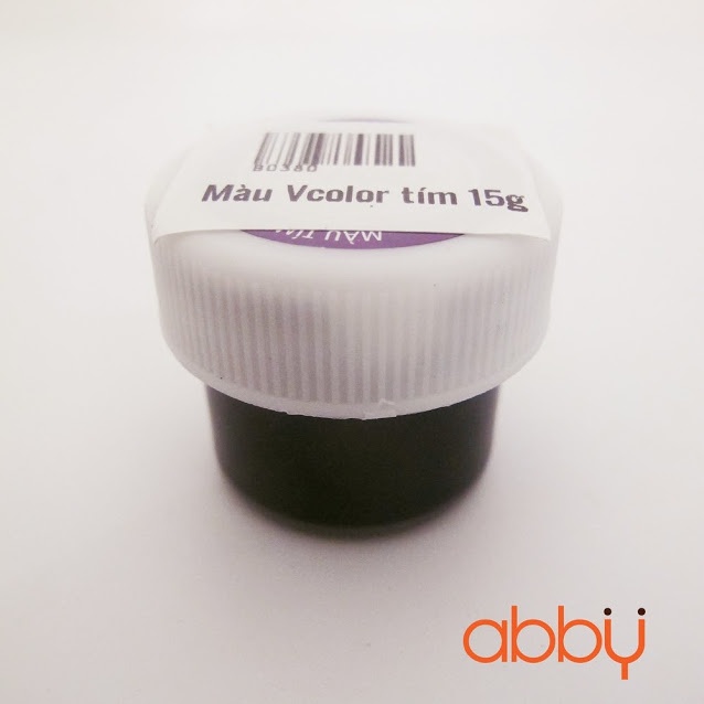 Màu Vcolor tím 15g