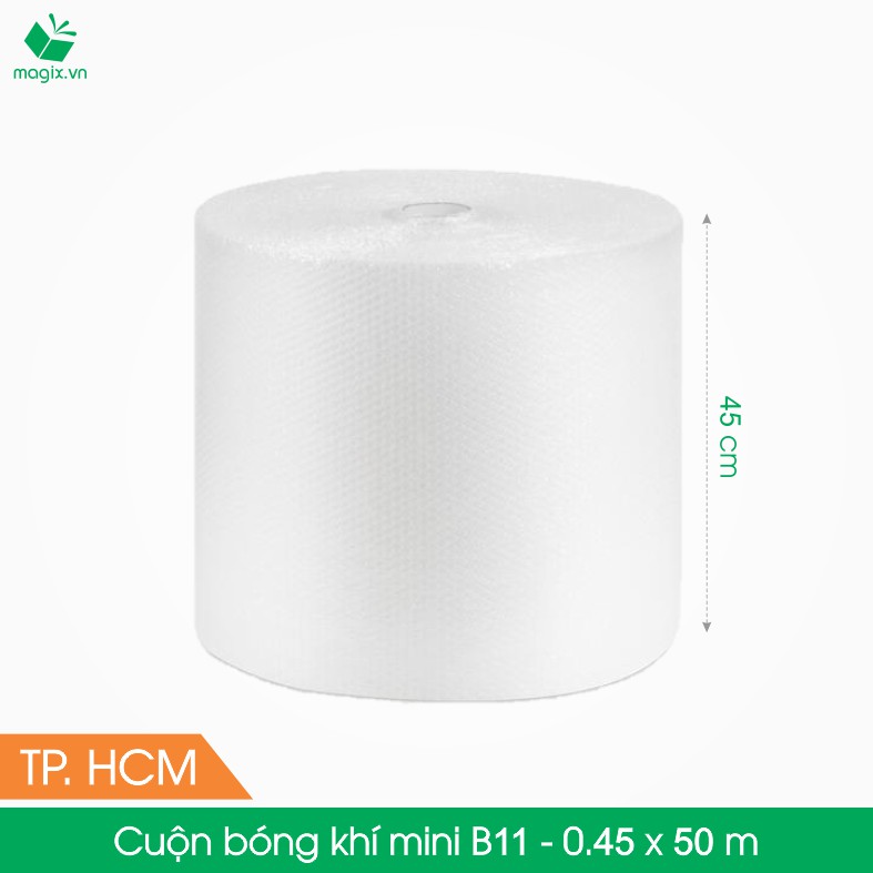 B11 - 0,45x50 (m) - Cuộn Bong Bóng Khí - Màng xốp hơi