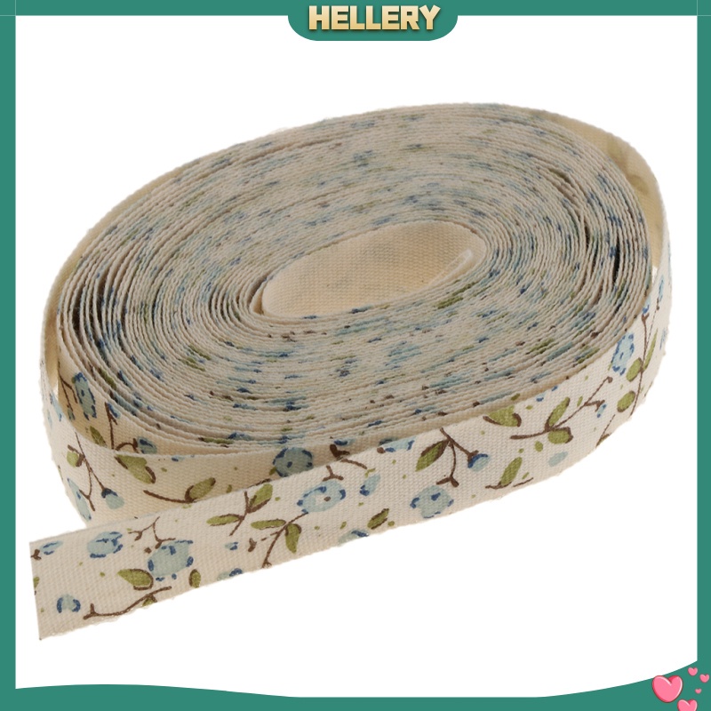 Cuộn Dây Ruy Băng In Hoa Dài 5 Yards Dùng Trang Trí Tiệc Cưới