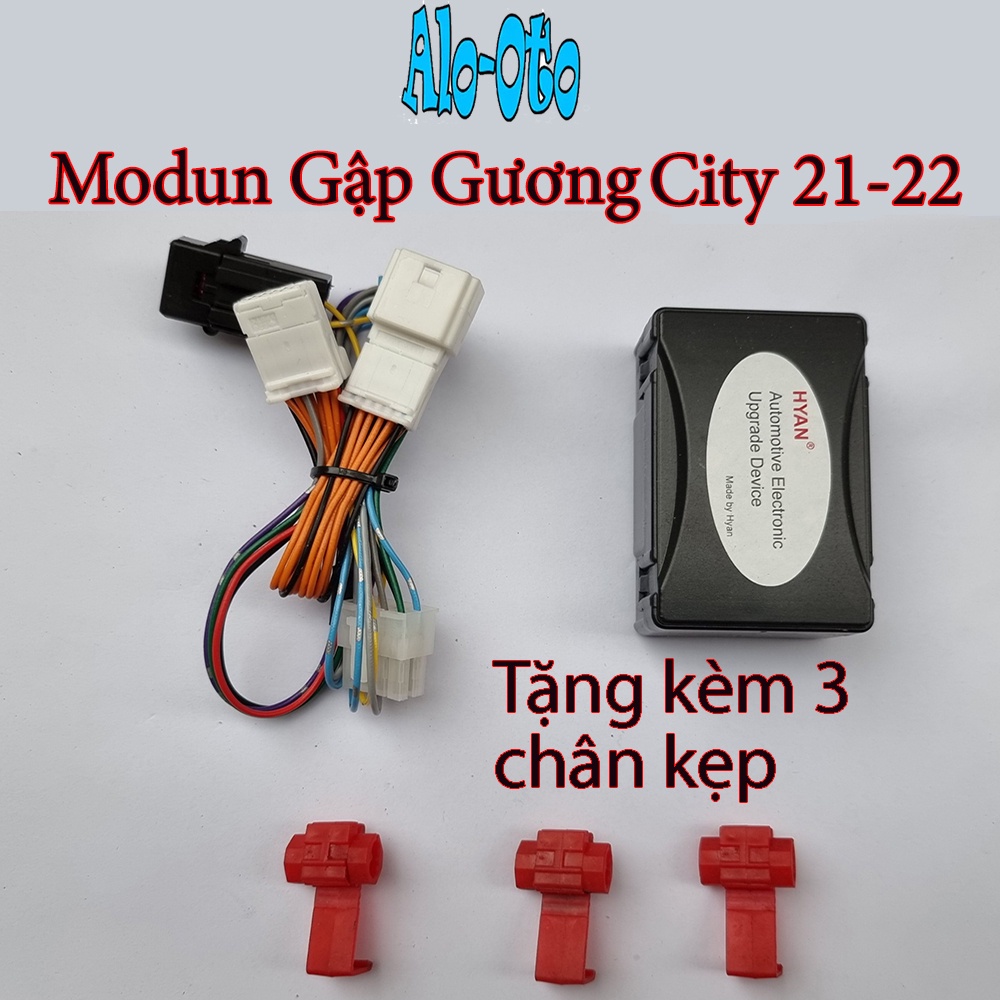 Tự động gập gương Brio, Hrv , Jazz tặng kèm 3 chân kẹp điện Có kỹ thuật viên hướng dẫn lắp đặt
