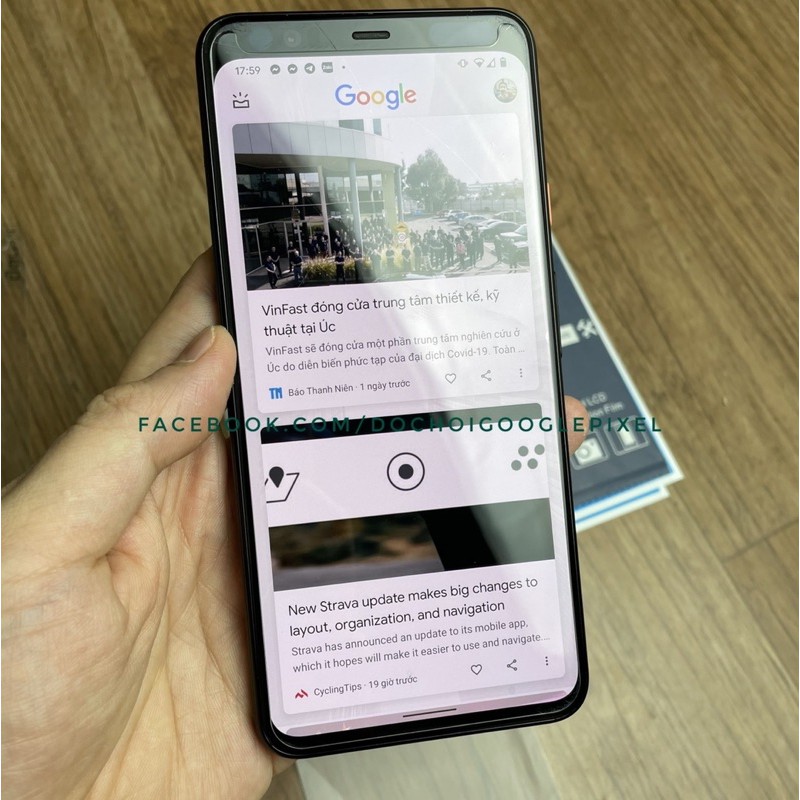 (GOR) Kính cường lực Google Pixel 4 XL / Cường Lực Pixel 4 cao cấp full màn viền đen / gần full trong suốt