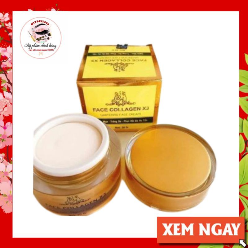 [CHÍNH HÃNG100%]  KEM FACE COLLAGEN X3