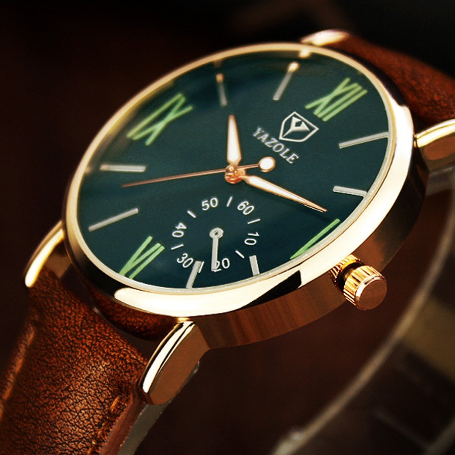 Đồng hồ nam dây da YZL - 327 | BigBuy360 - bigbuy360.vn