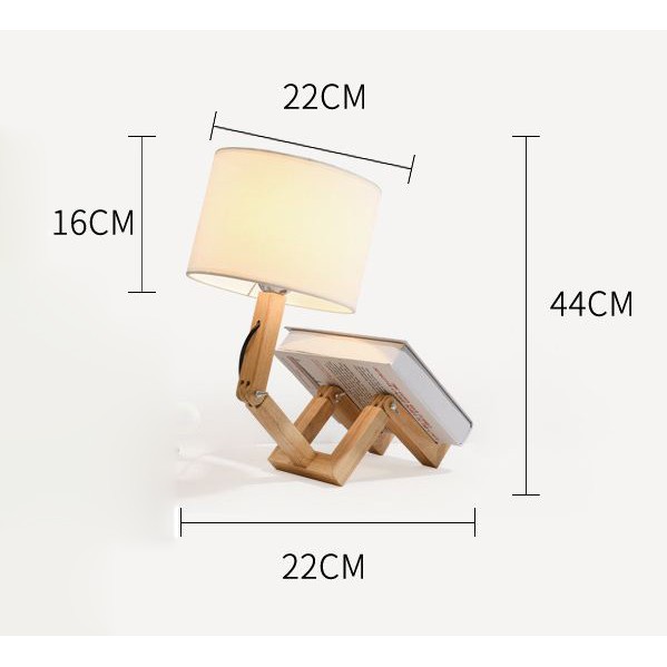 Đèn ngủ để bàn MONSKY GOCI độc đáo dùng cho trang trí nội thất