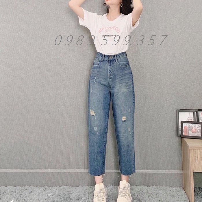 ⚡𝐺𝐼𝐴̉𝑀 𝐺𝐼𝐴́⚡ QUẦN BAGGY JEAN HÀNG QUẢNG CHÂU GIÁ RẺFREESHIP 50K (BGJR)