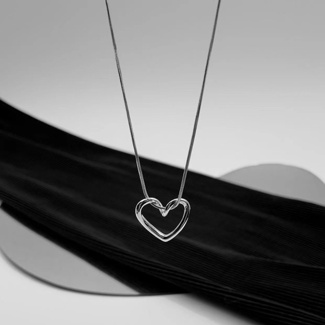 thời trang đơn giản vòng cổ trái tim tính khí vòng cổ