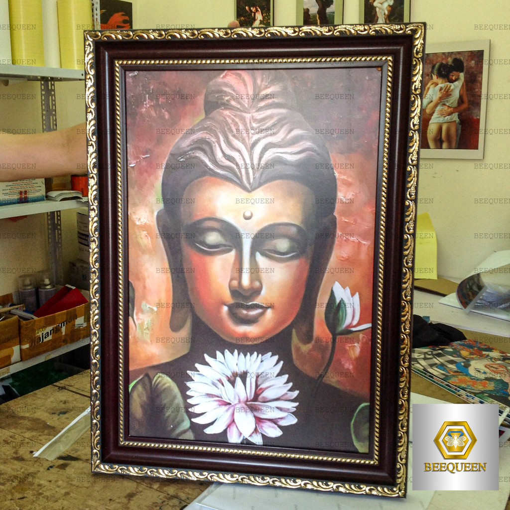 Sản phẩm Tranh Khung Tân Cổ Điển Theo Yêu Cầu Size Phần Tranh 55x75cm