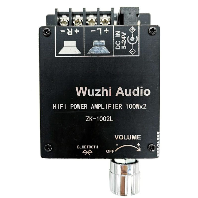 yal Mini ZK-1002L 5.0 Bluetooth Digital Amplifier Board Dual 100W Audio Power Amp