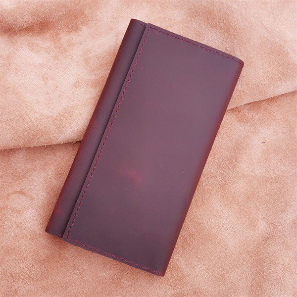 VÍ CẦM TAY DA BÒ SÁP SANG TRỌNG - 101300