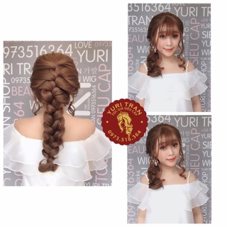 Tóc bộ Sóng nước vàng rêu