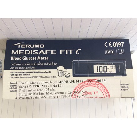 [ BH TRỌN ĐỜI ] Máy đo đường huyết Terumo Medisafe Fit C