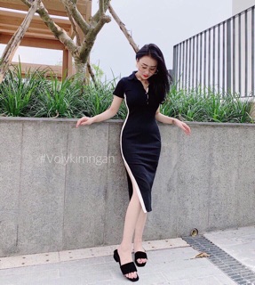 ĐẦM BODY THUN VIỀN (KÈM VIDEO HÌNH THẬT)