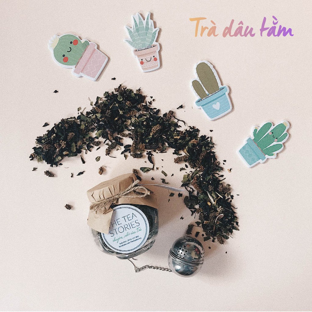 Trà Dâu Tằm - Giúp giải nhiệt, thanh mát - Trà Hoa The Tea Stories