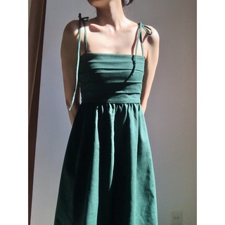 Váy linen phong cách vintage