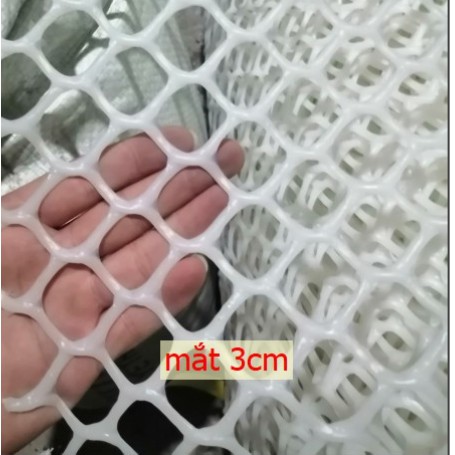 Lưới nhựa lót sàn  làm chuồng trại, lưới quây trang trí bền bỉ
