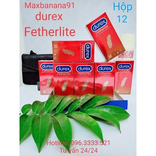 Bao cao su Durex Fetherlite 12 bao