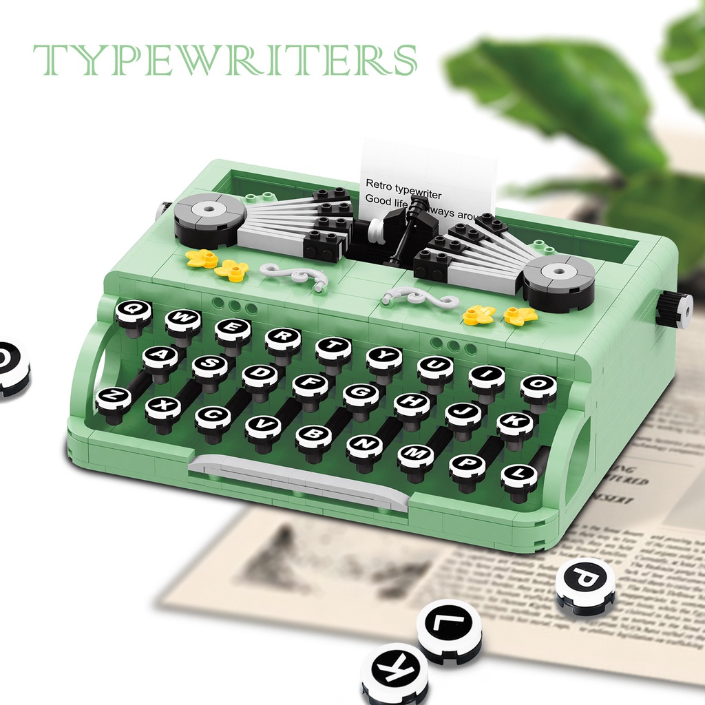 Đồ Chơi Lắp Ráp Máy In T918 Phong Cách Retro Sáng Tạo Cho Bé