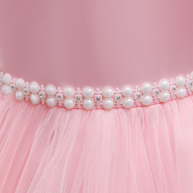 Mqatz Đầm Công Chúa Dự Tiệc Đính Hạt Xốp Mềm Mại Cho Bé Gái l5280