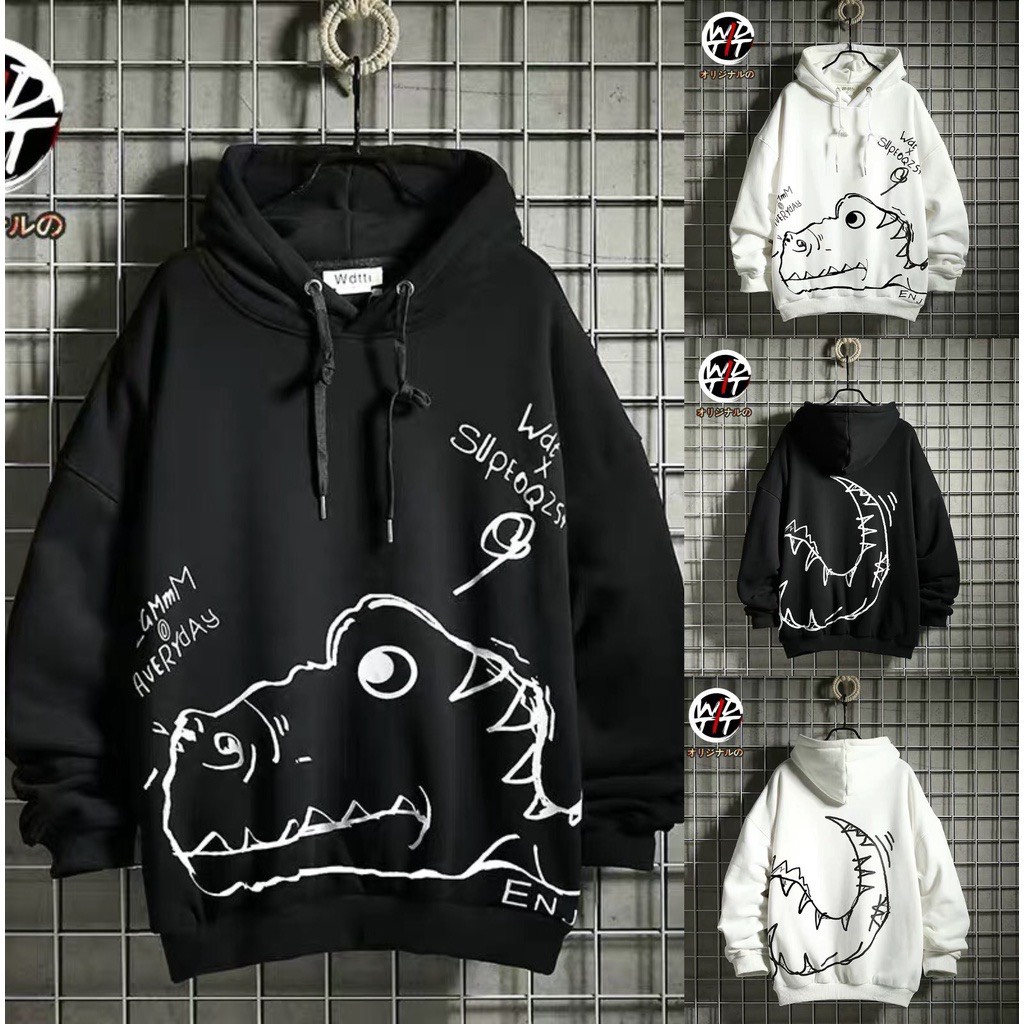Áo Hoodie ĐẦU KHỦNG LONG Nữ Nam Unisex Chất Nỉ Bông Hot Trend