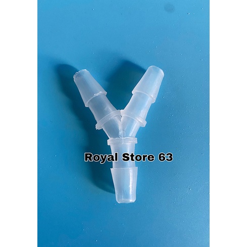 Co chữ Y chia 2 dây oxy bằng nhựa