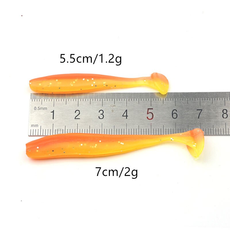 Set 10 Mồi Giả Dùng Cho Câu Cá 5.5cm 7cm