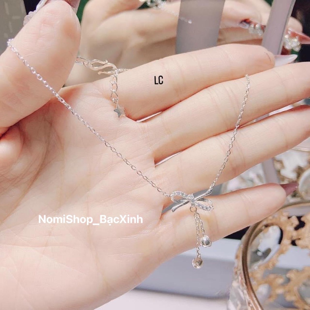 Lắc chân các mẫu mới siêu xinh nhà Mainomi Shop Bạc Xinh chuẩn bạc xinh nhaaa