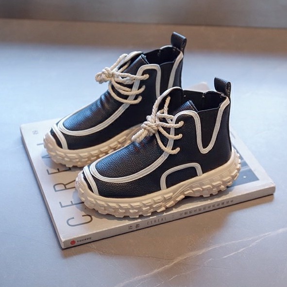 Giày cao cổ viền cá tính cho bé gái từ 3 đến 10 tuổi (XY983) Richkidsstore2021