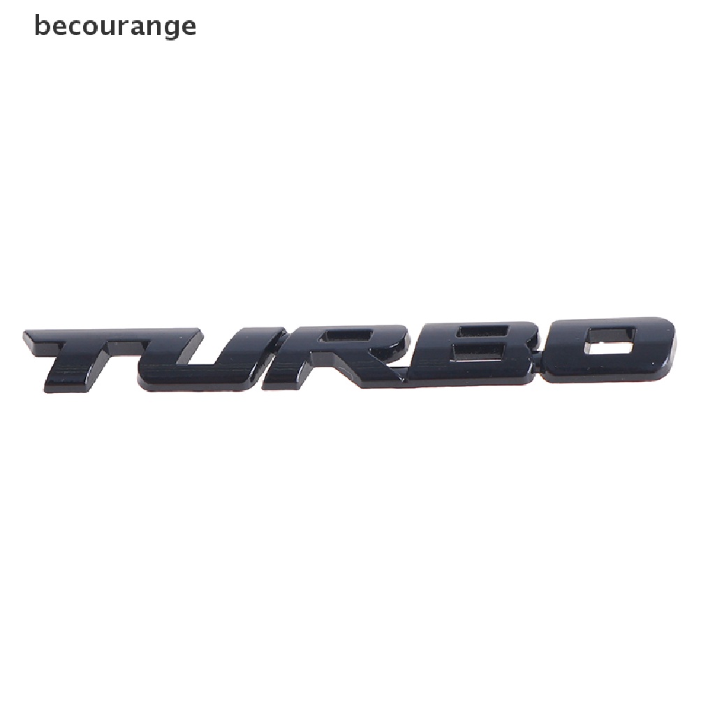 Miếng Dán Turbo 3d Bằng Kim Loại Cho Xe Hơi