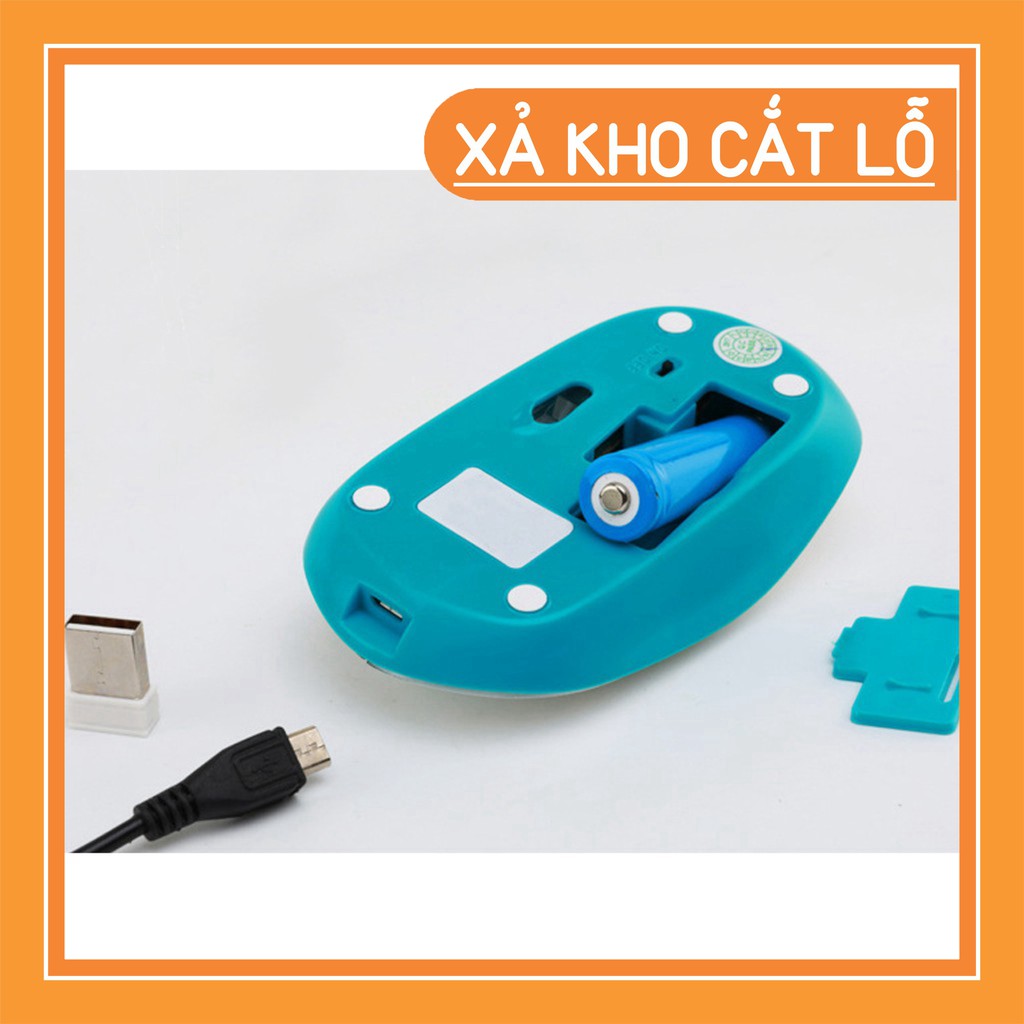 XẢ HÀNG TỒN KHO - Chuột KHÔNG DÂY pin sạc Bosston Q9 GIÁ RẺ KTH12345